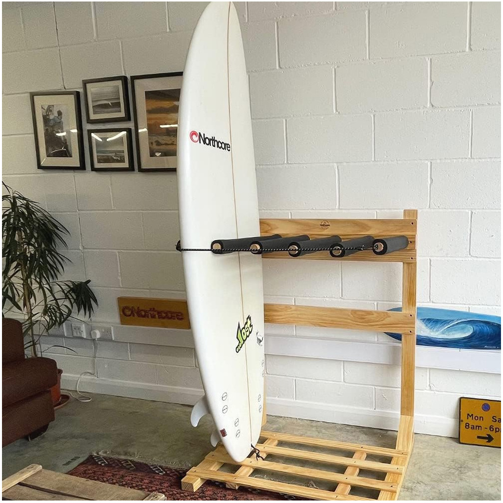 2026 Northcore Surfbrett-Bodenständer NC12345 - Wood
